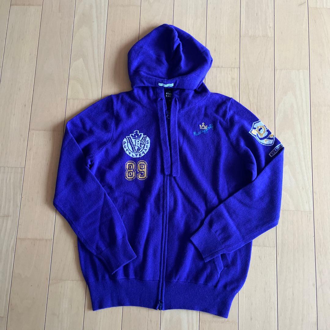 パーリーゲイツ ニットパーカー カシミヤ　新品未使用