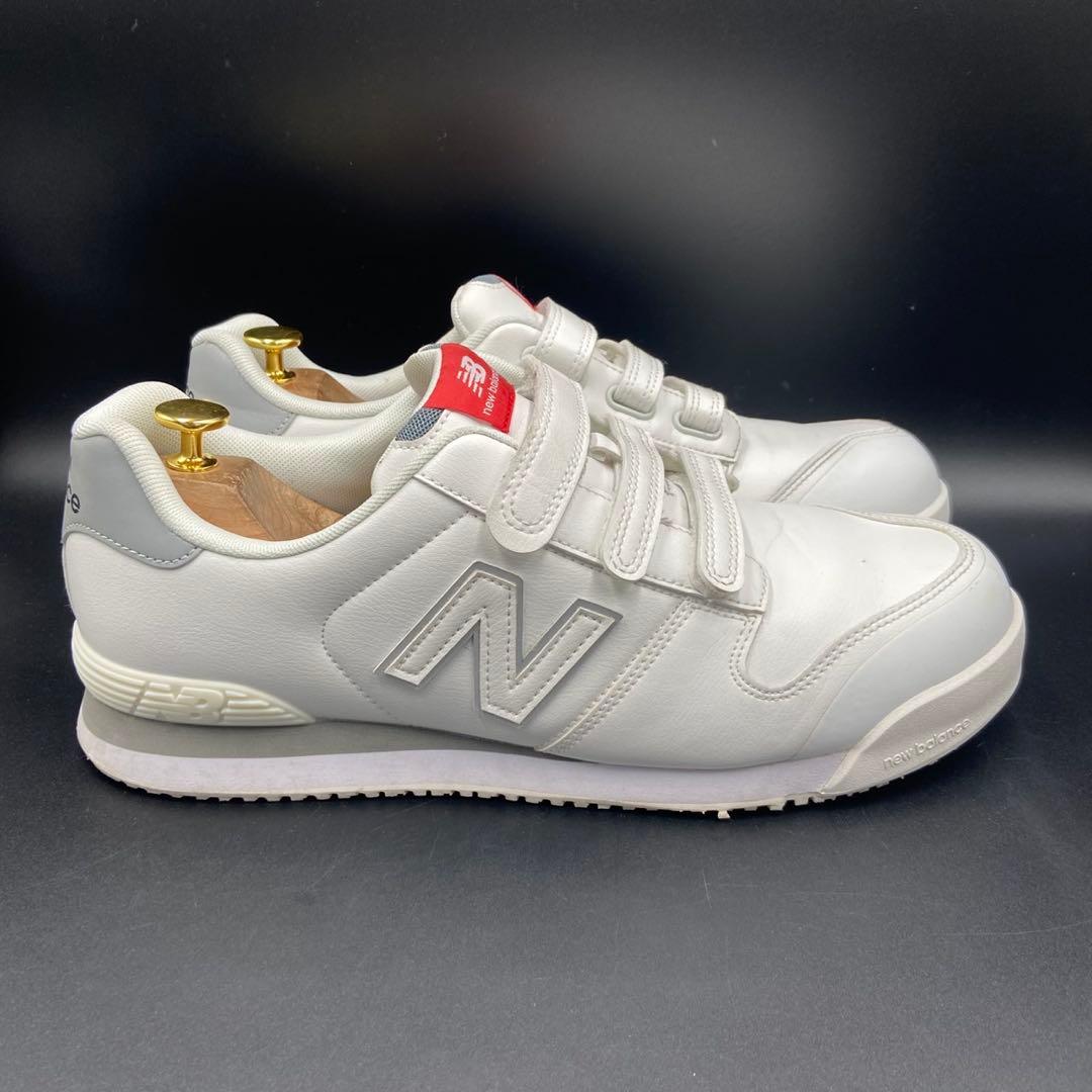 良品★ New Balance NY-181 安全靴 28.0 EEE 白