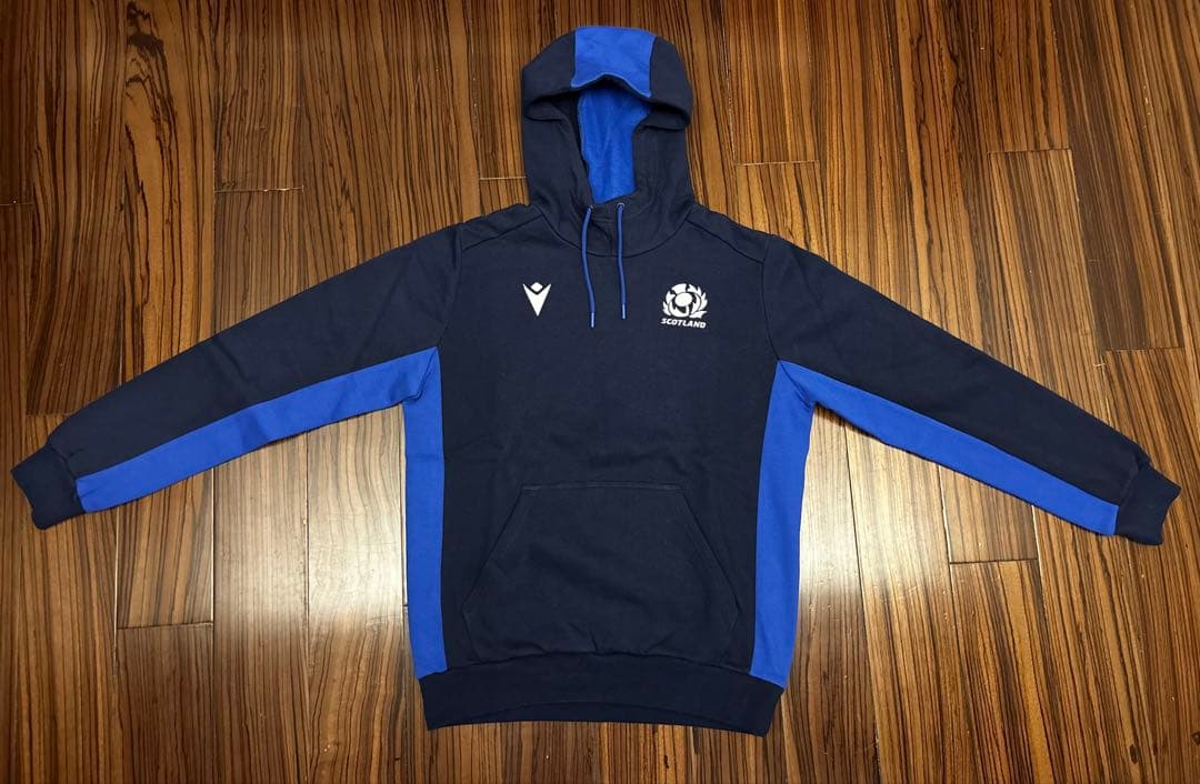 マクロン　ラグビー　スコットランド代表　チームフーディ　海外XL