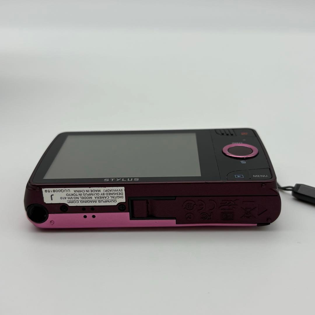 【美品】OLYMPUS オリンパス VH-410 ピンク コンデジ 動作確認済み