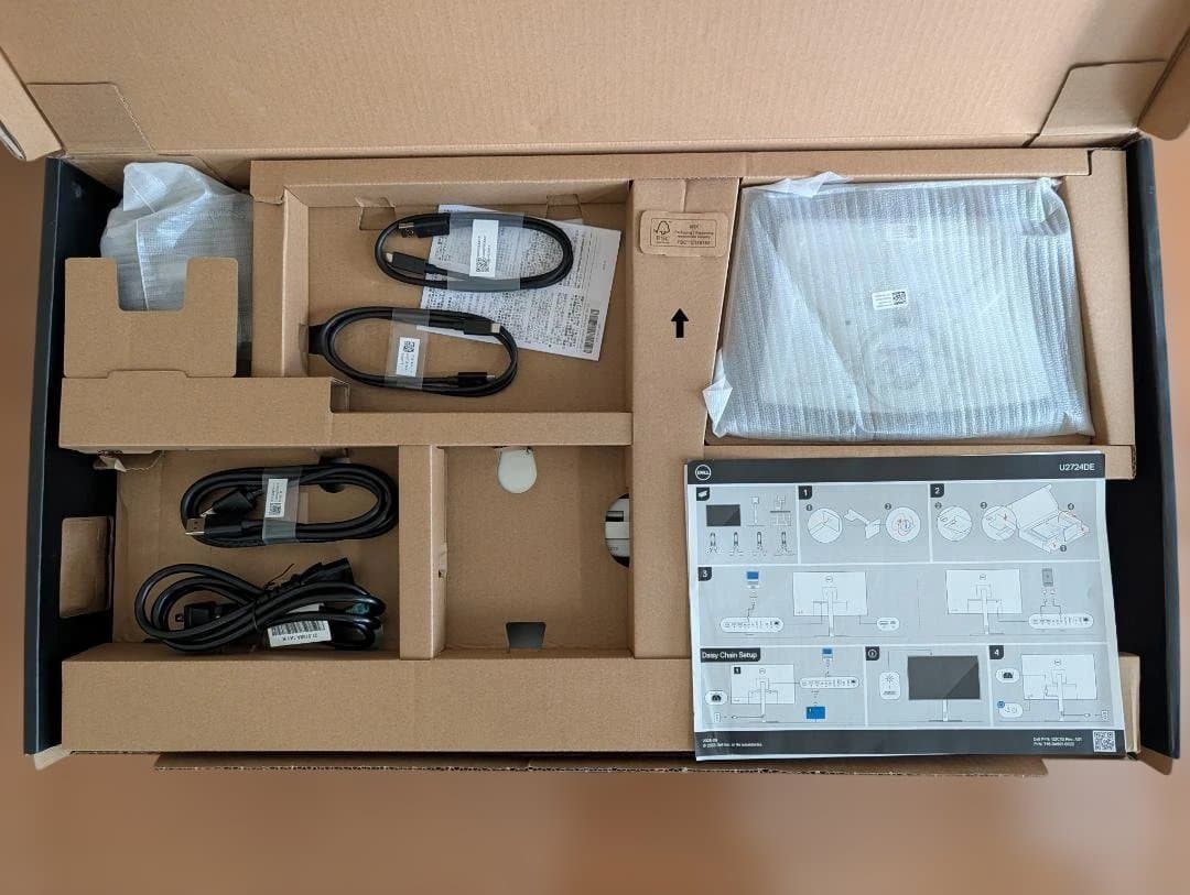 Dell U2724DE ハイエンド Thunderbolt ハブモニター 27