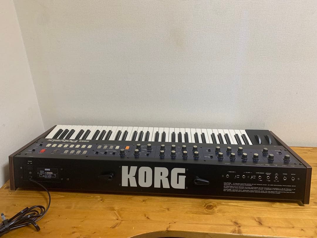 KORG Polysix アナログシンセ名機ポリシックス 純正ハードケース 美品