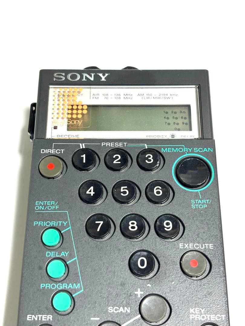 SONY AIR-7 エアーバンド受信機 FM/AM ジャンク品