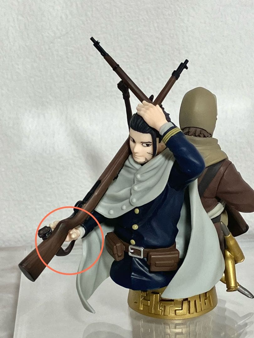 【欠けあり】　黄金のしるべ　ヴァシリ　尾形百之助　フィギュア