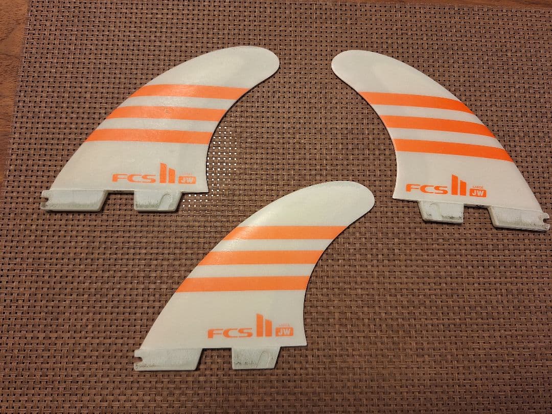 エアコア　FCS II サーフボードフィン 3枚セット