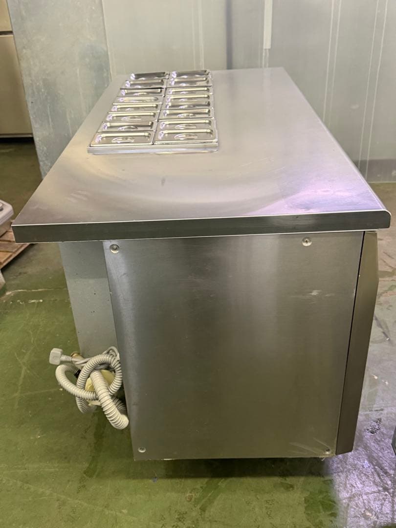 2019年 フクシマサンドイッチテーブル形冷蔵庫 1500x750x800