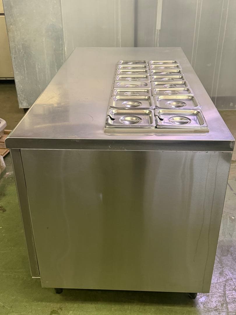 2019年 フクシマサンドイッチテーブル形冷蔵庫 1500x750x800