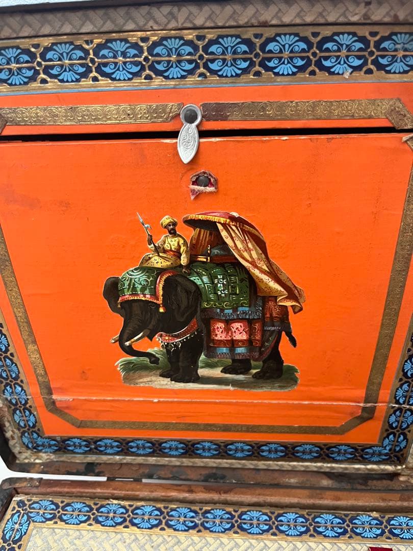 アンティークドール トランク