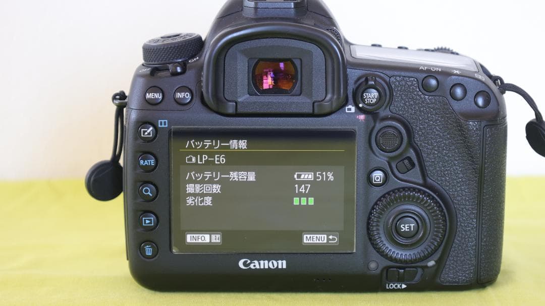 完動品/オーバーホール済 EOS 5Dmark4 ボディー