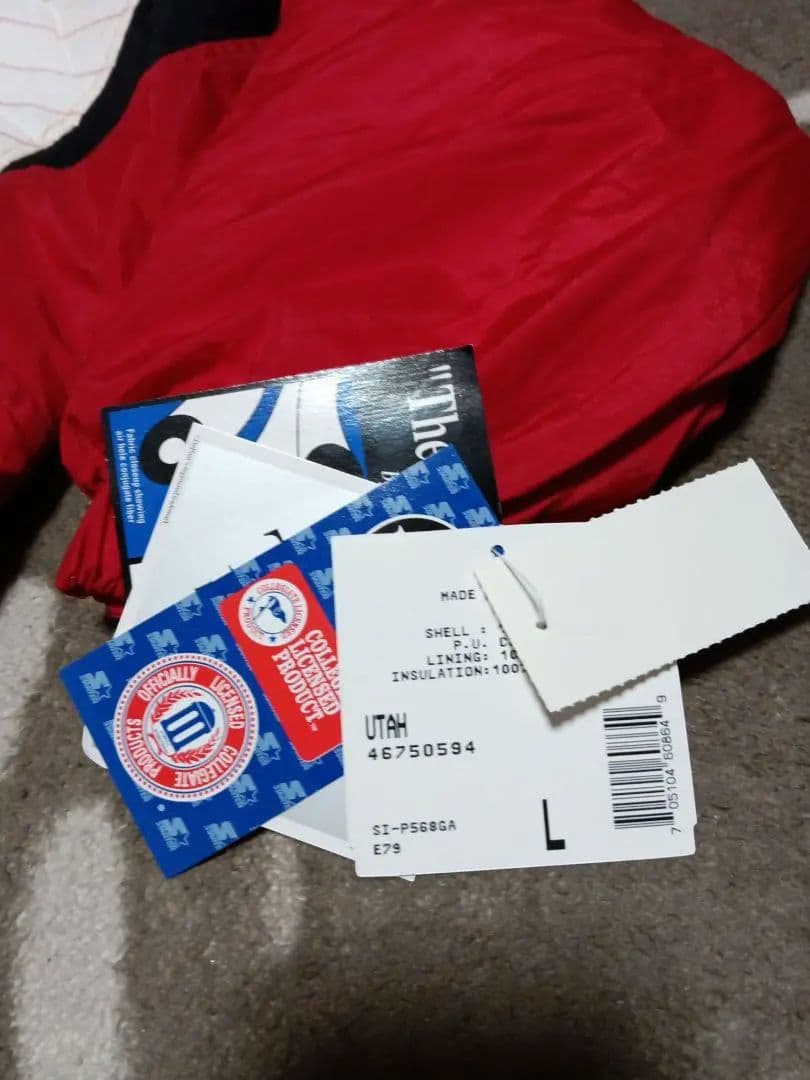 90s UTAH 　ナイロンプルオーバージャケット未使用タグ付きデッドストック品