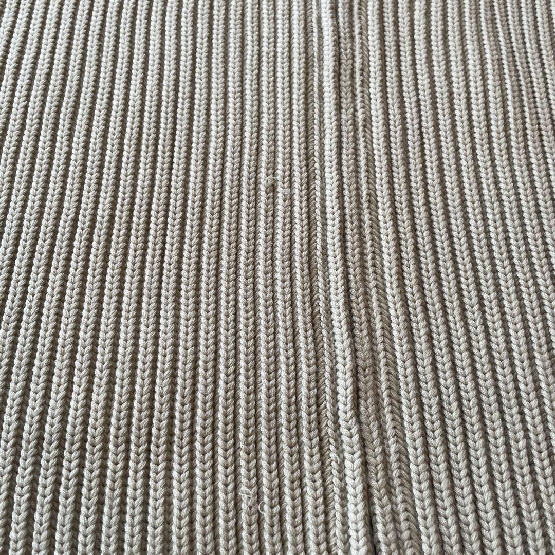 AURALEE ミントグリーン ジップアップニットベスト