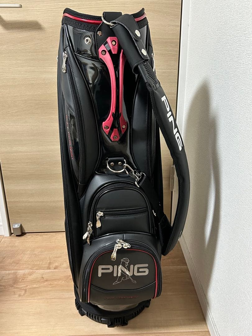‼️美品 レア物‼️PING 2023 CB-U2304キャディバッグ　【ブラック】