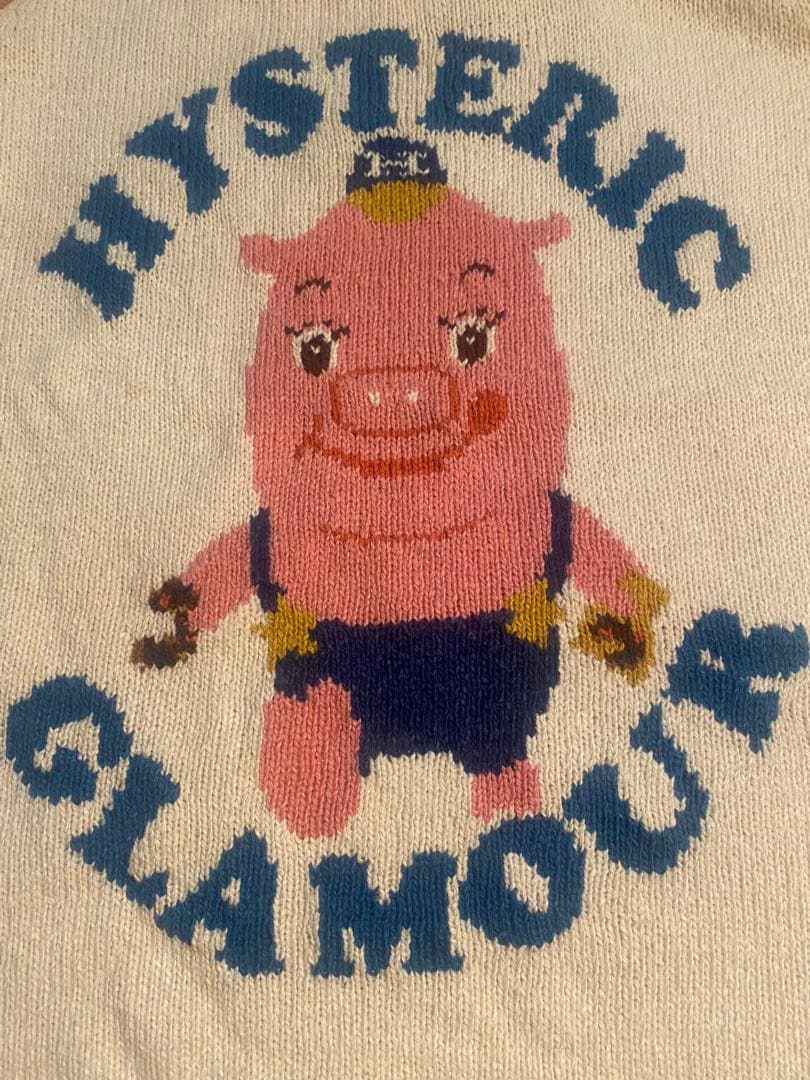 未使用　ヒステリックグラマー '90 ピギー　ニットキャミソール　Y2K
