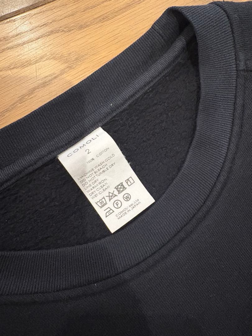 ヤ*ス様 【廃盤】COMOLI 吊裏毛スウェットセットアップ　フェードブラック