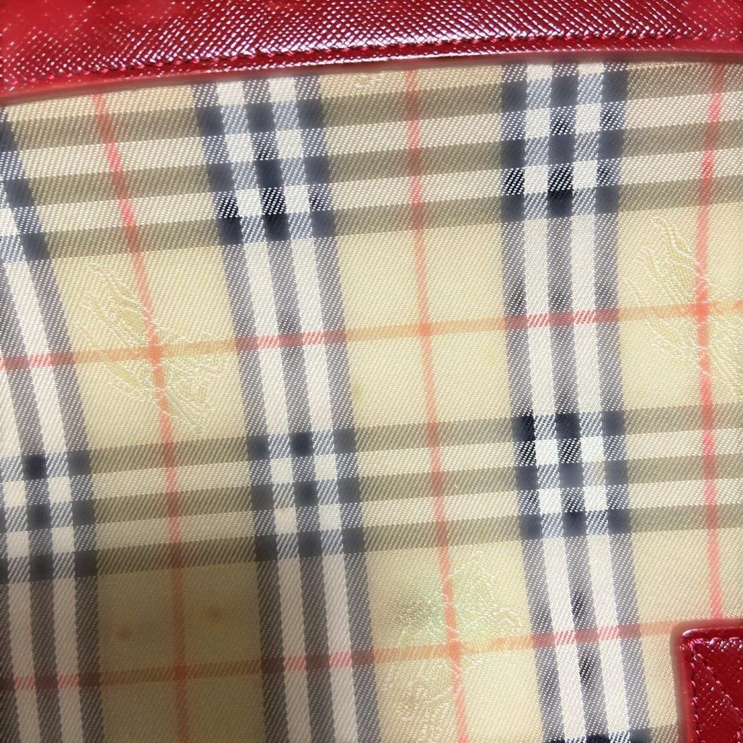 Burberry チェック柄 ハンドバッグ