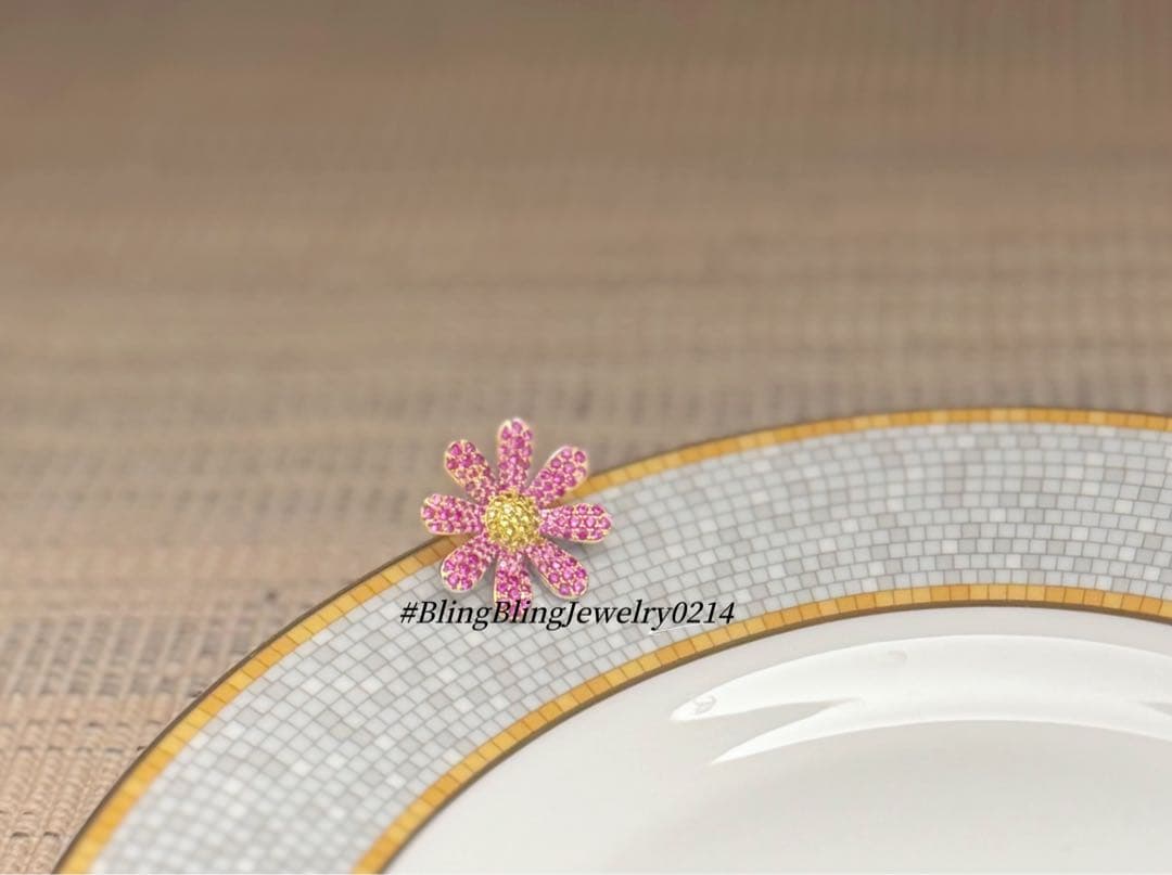 マーガレットピアス　片耳