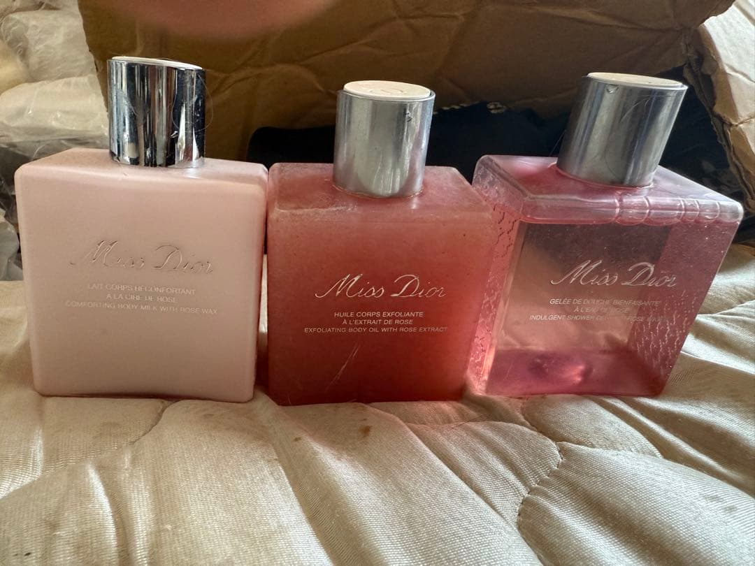 Miss Dior ボディクリーム スクラブ シャワーオイル