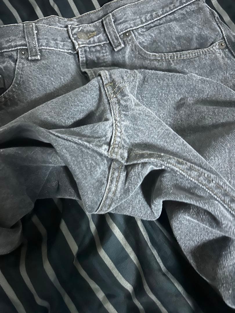 90s levi's 501 ブラック 先染め アメリカ製