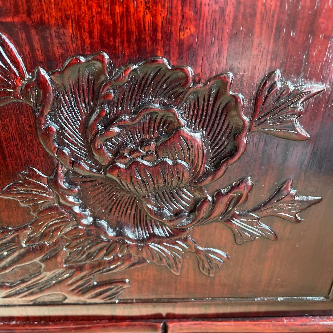 茶箪笥、引き出し付き飾り棚