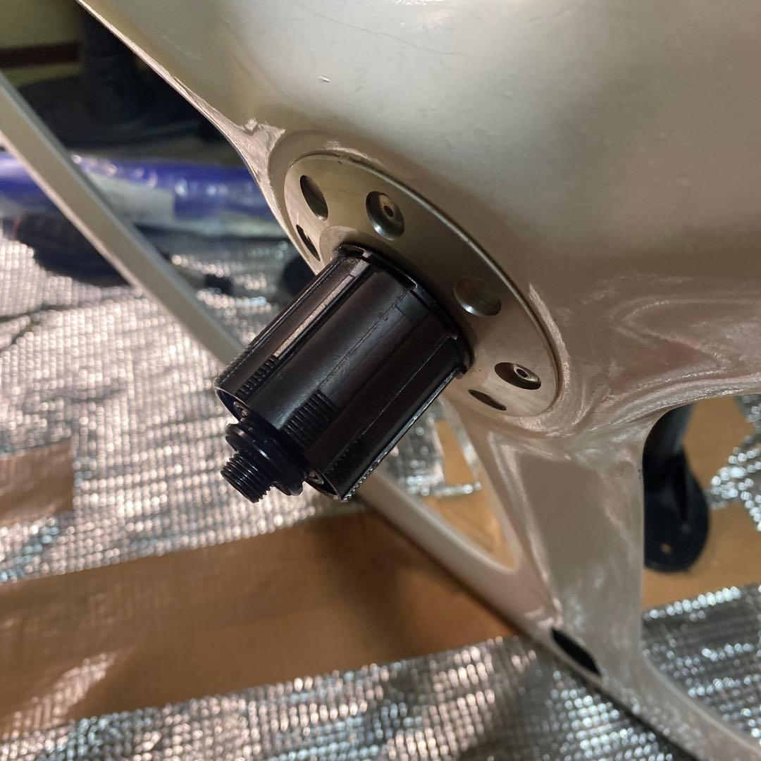 torayca トレカ　リアホイール　シマノ10s バトン　ホイール　カーボン