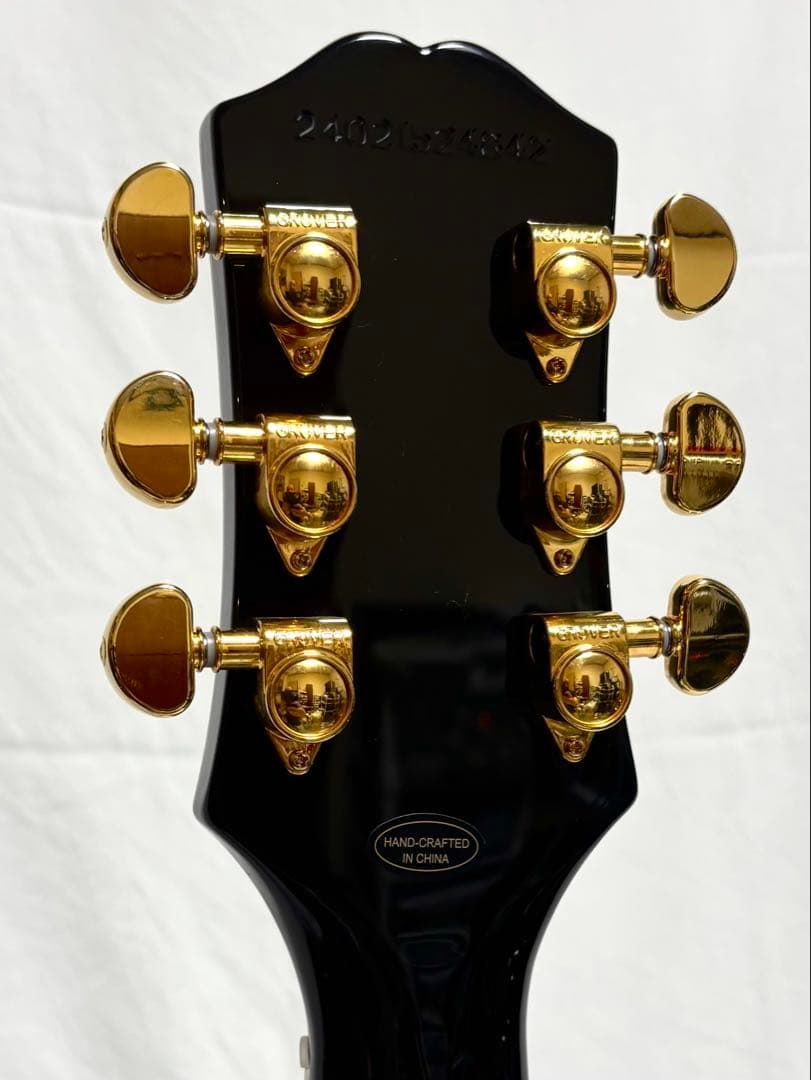 【美品、新品弦張替済】Epiphone レスポールカスタム 2024年製