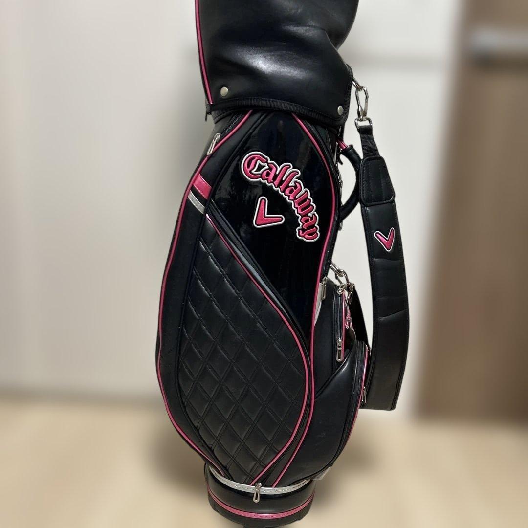 Callaway キャディバッグ 黒/ピンク