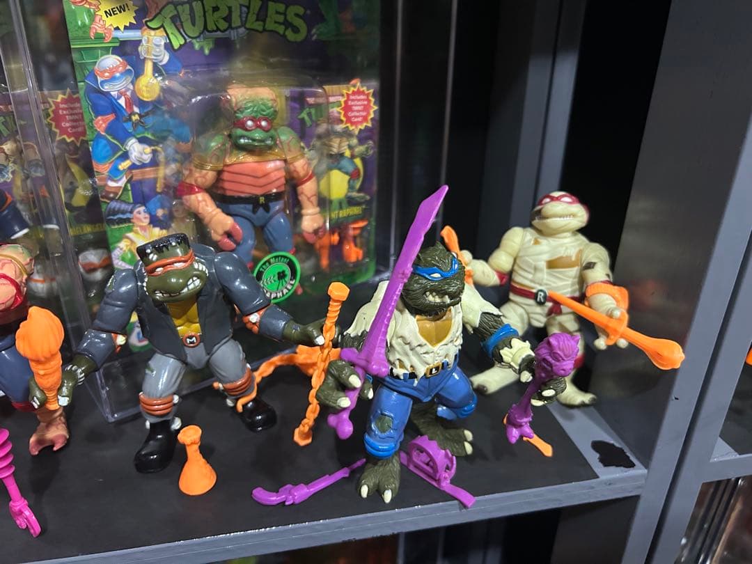 ミュータントタートルズ　ユニバーサルモンスターズ3点セット　完品　美品フィギュア