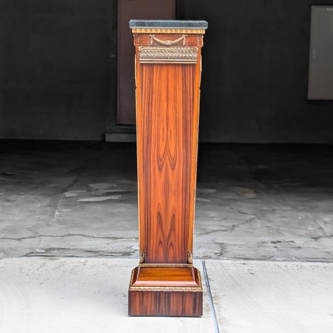 フランスヴィンテージ☆ルイ16世様式／フラワースタンド／大理石天板／ローズウッド