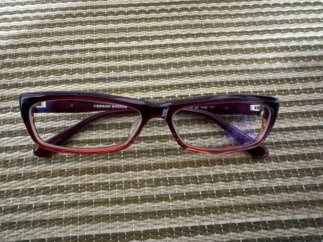 CHROME HEARTSク ロムハーツ メガネ フレーム 付属品完備 超美品