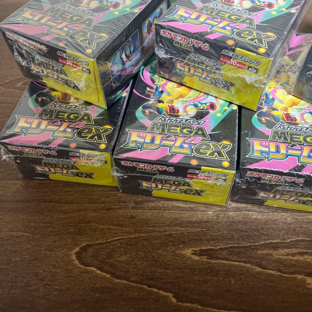 ポケモンカードゲーム MEGAドリームex BOX新品未開封シュリンク付き×7箱