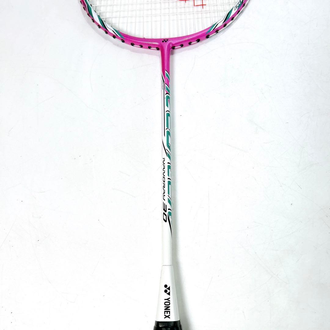【２本セット】YONEX バドミントン ラケット NANORAY 30 ピンク