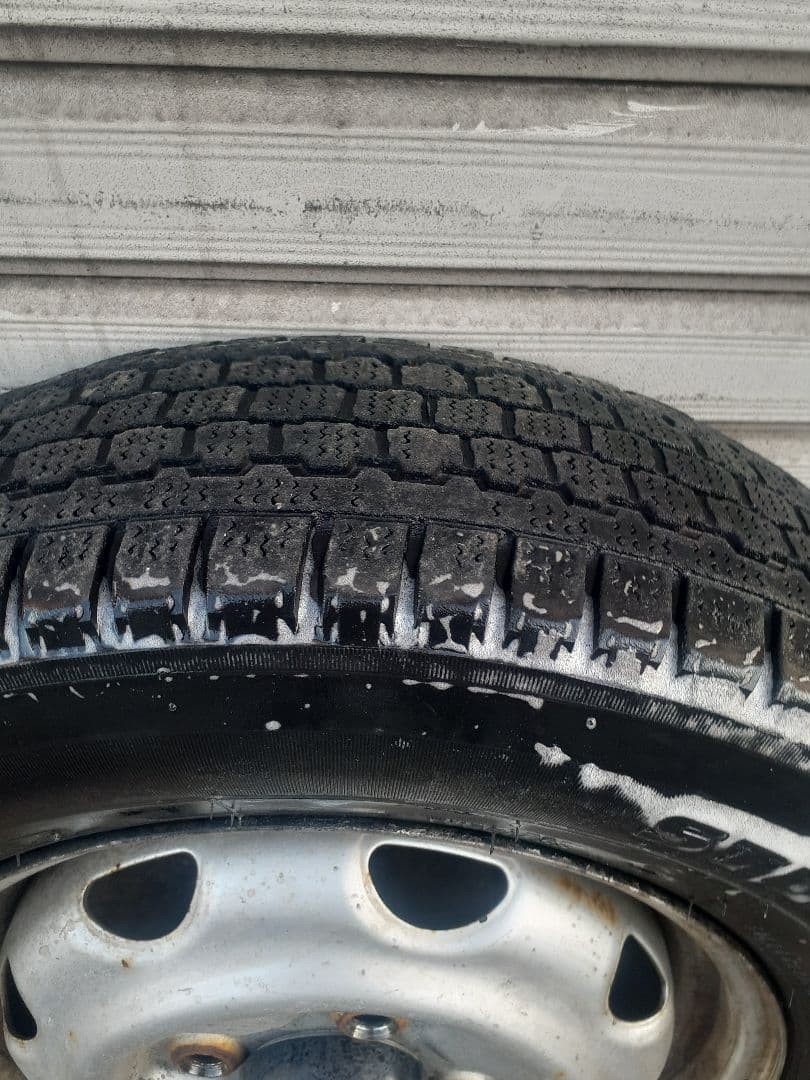 軽トラ ハイゼットトラック ブリジストン スタッドレスタイヤ&ホイール