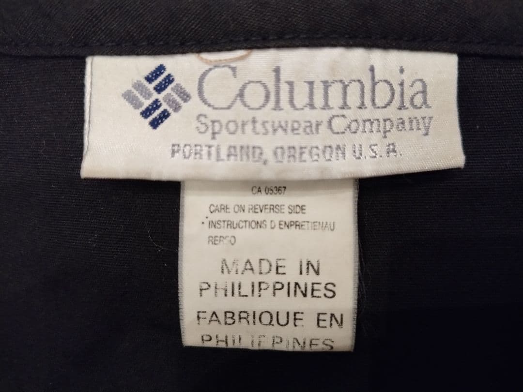 Columbia フィッシングベスト 黒 sizeM