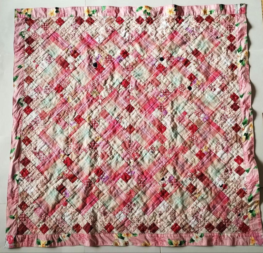 リバーシブルパッチワークキルト（サマーキルト)