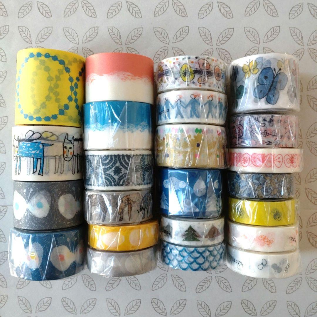 マスキングテープ　ミナペルホネン　23本セット　カモ井　mt