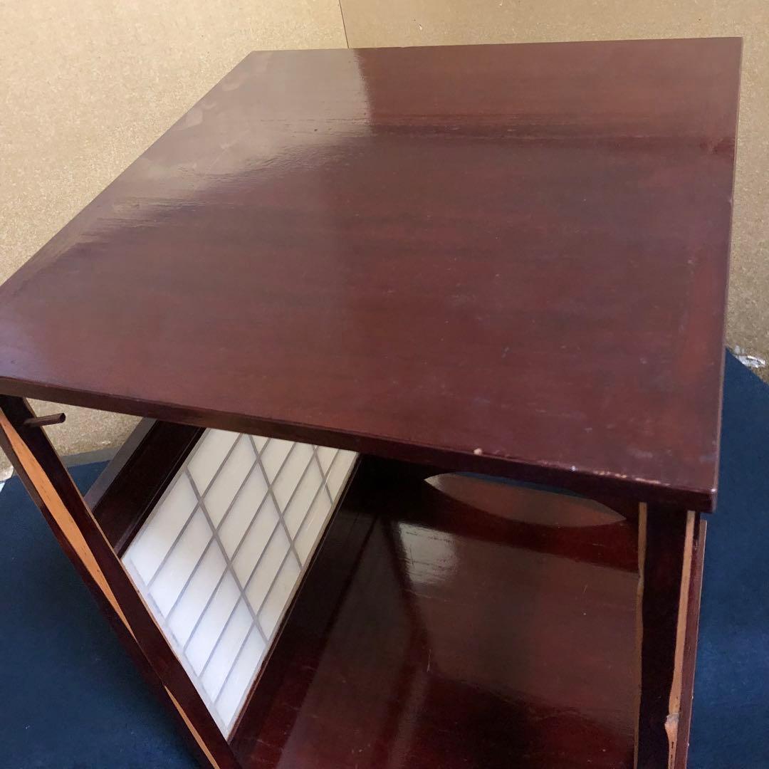 《レ》茶道具 桐溜塗 吉野棚 組立式 塗師 川瀬表完作 共箱 251216お5