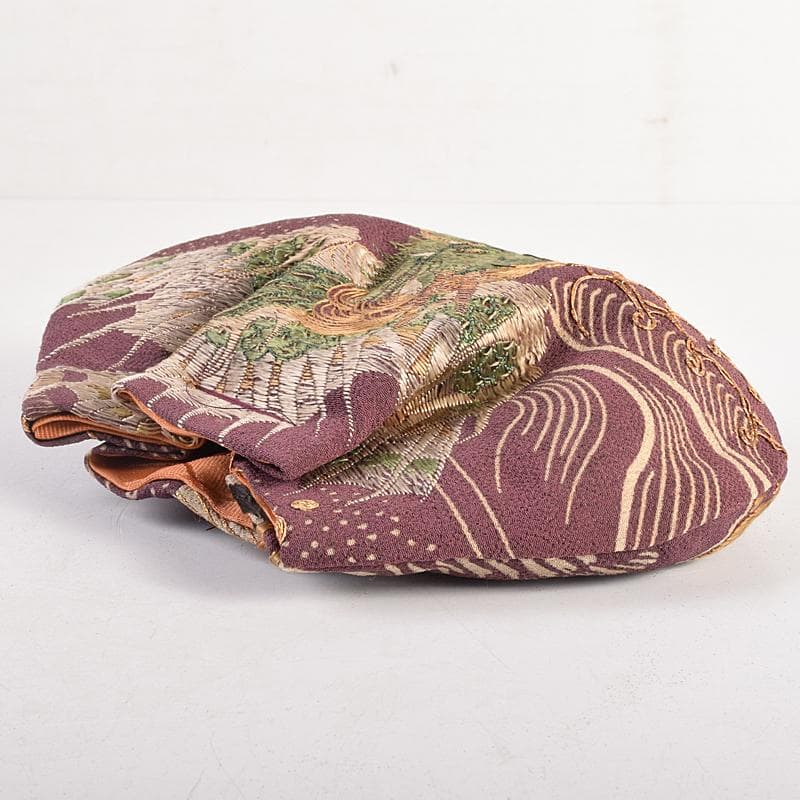 和装小物　江戸時代　小釉裂　龍花文　香袋　匂い袋　C　R8814