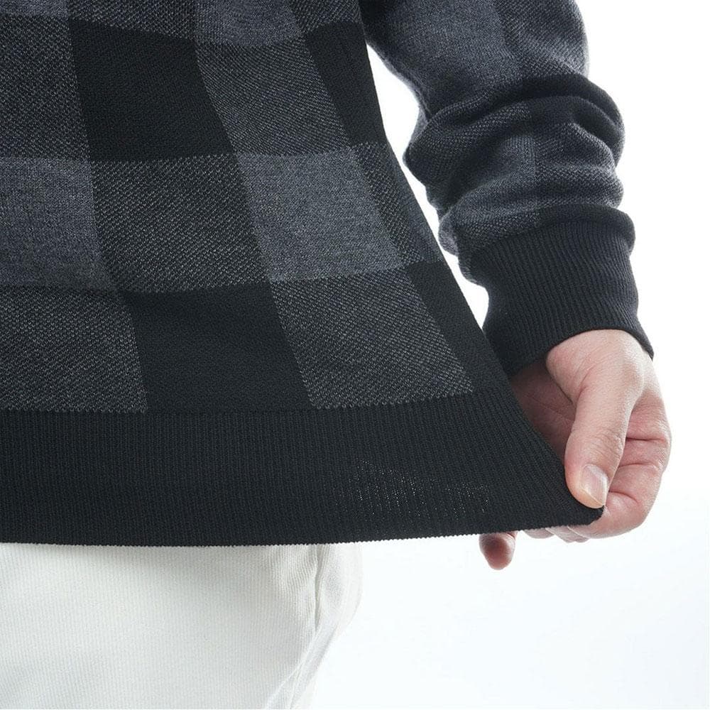 トミーヒルフィガー クルーネックニット【L寸】ブラック thma571