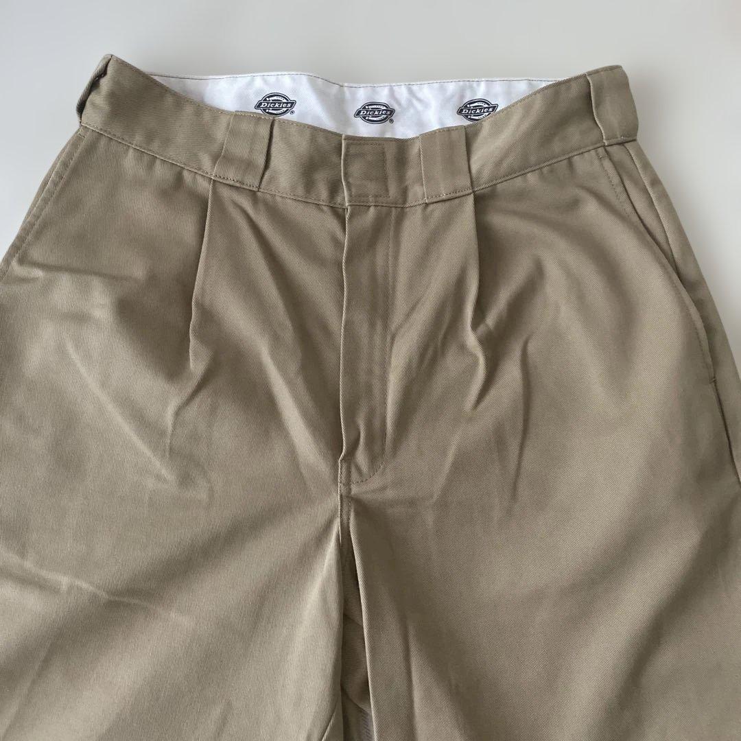 ok.soon ×dickies wide chino pants ベージュ