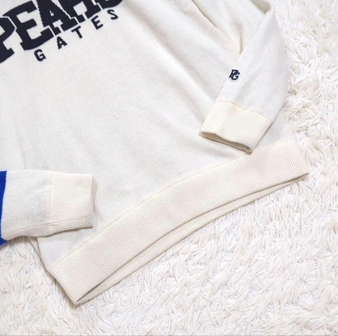 値下げ　PEARLY GATES カシミヤセーター　ホワイト　24年AW　美品