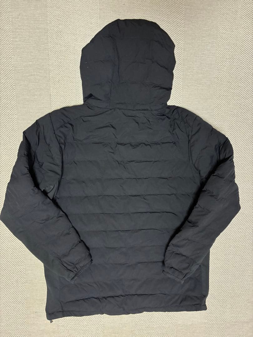 美品新品同様BEAMS GOLF オレンジレーベル　フード付中綿ダウンジャケット