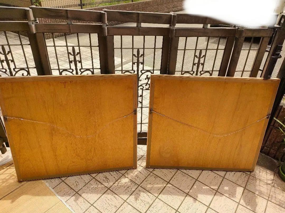 水墨画　Carol Grigg キャロルグリッグ　PAINTED　PONY　額縁