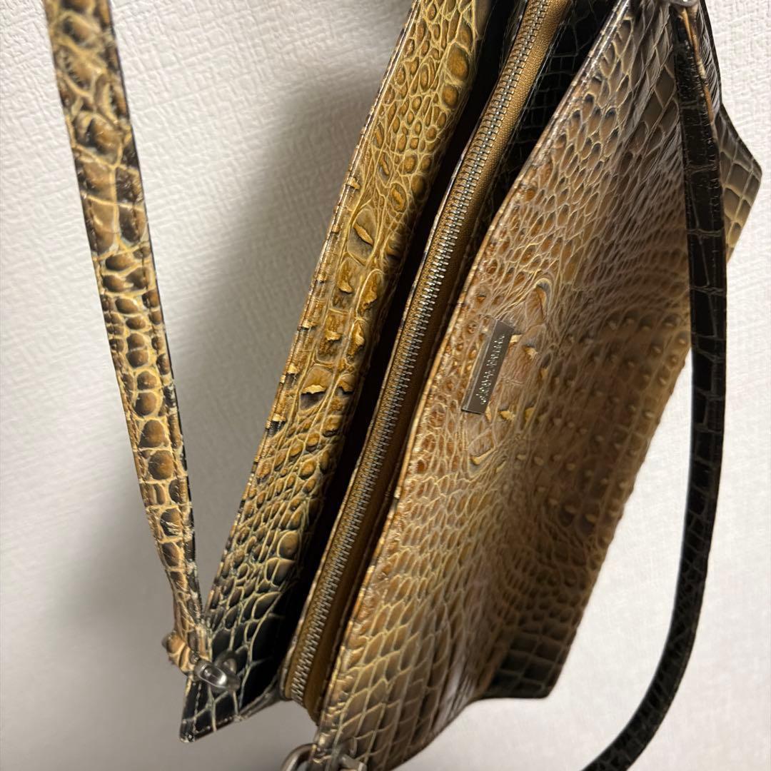 JeanPaulGaultier クロコダイル型押しバッグ（即購入可）