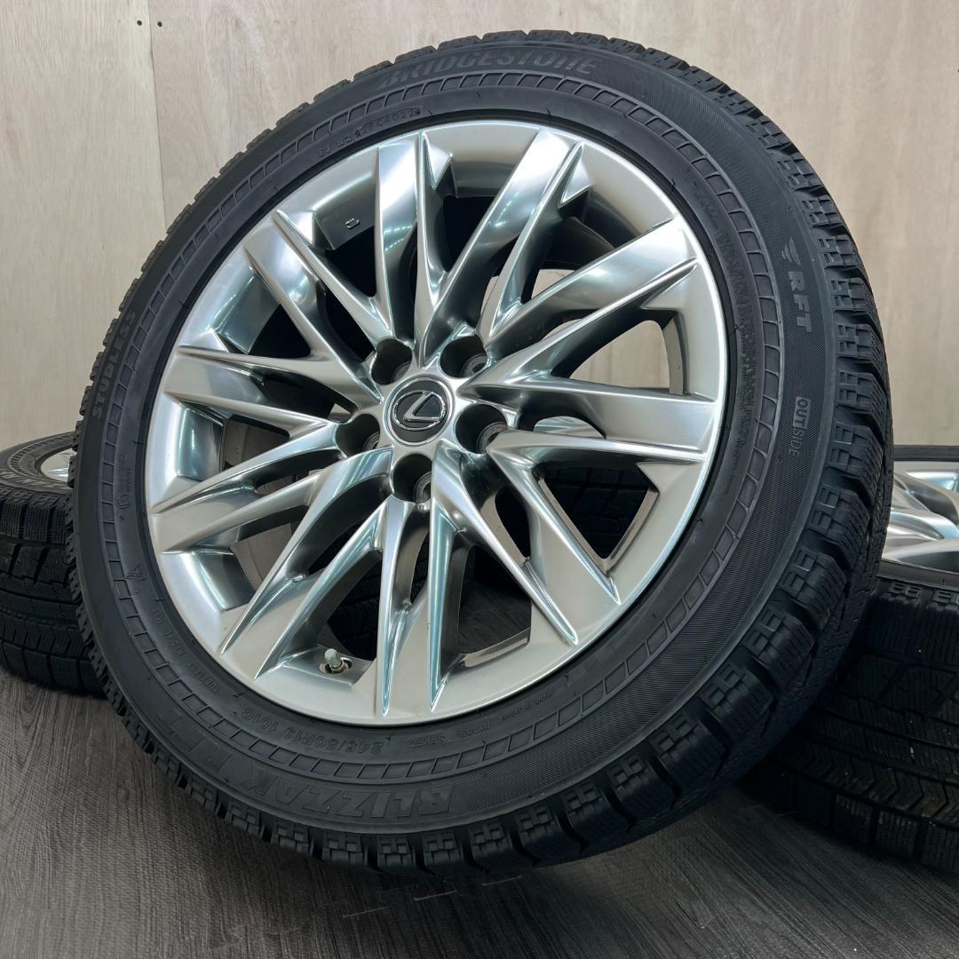 中古 純正LEXUS LS 5x120 245/50R19 冬タイヤ