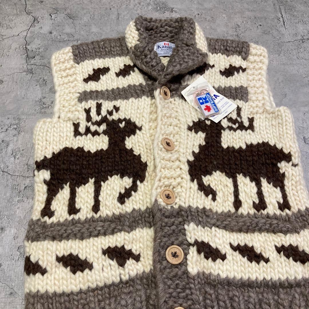 【デッドストック】KANATA カナタ カウチンニットベスト