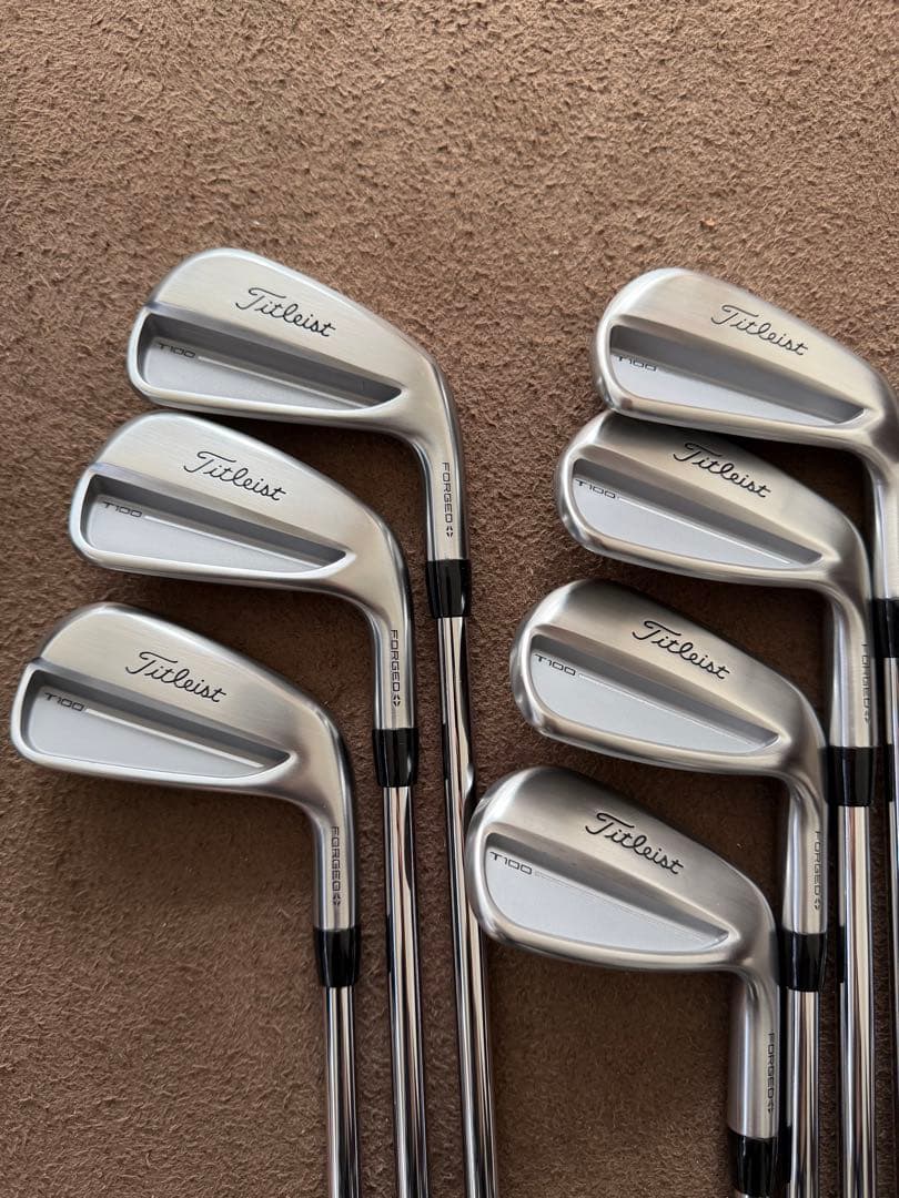タイトリスト　T100アイアン　DG s400 7本セット　2025年モデル