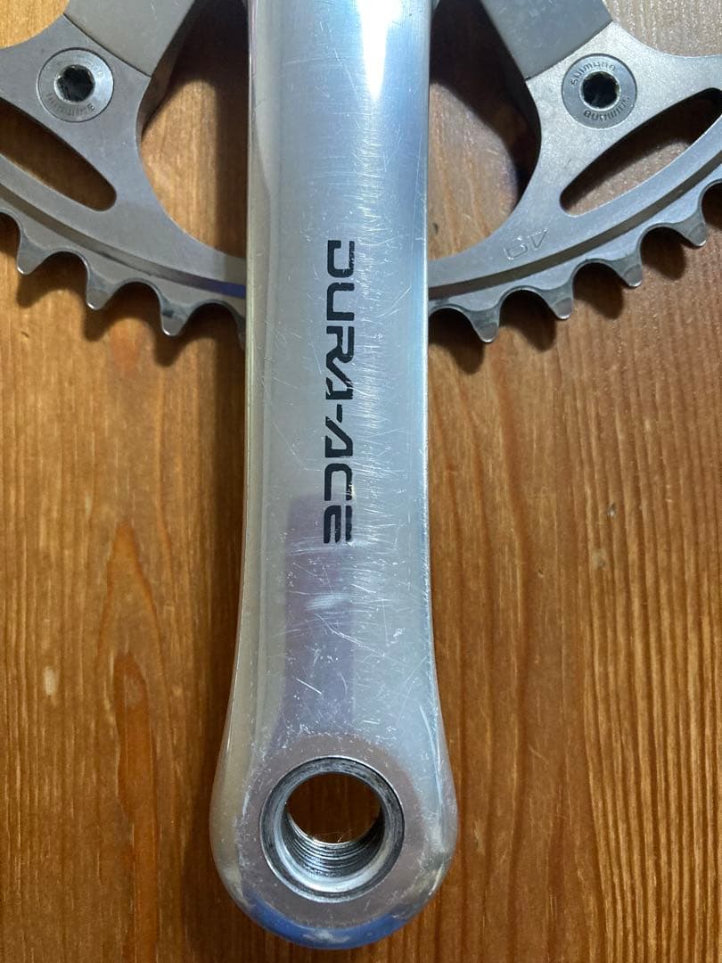 ピスト クランク セット 167.5 シマノ デュラエース 49T NJS 競輪