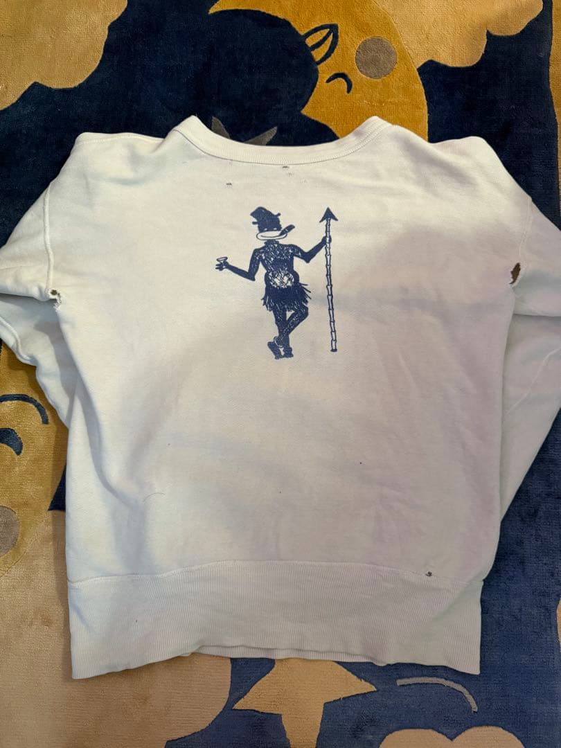 50s スウェット vintage カレッジ 綿100 良デザイン