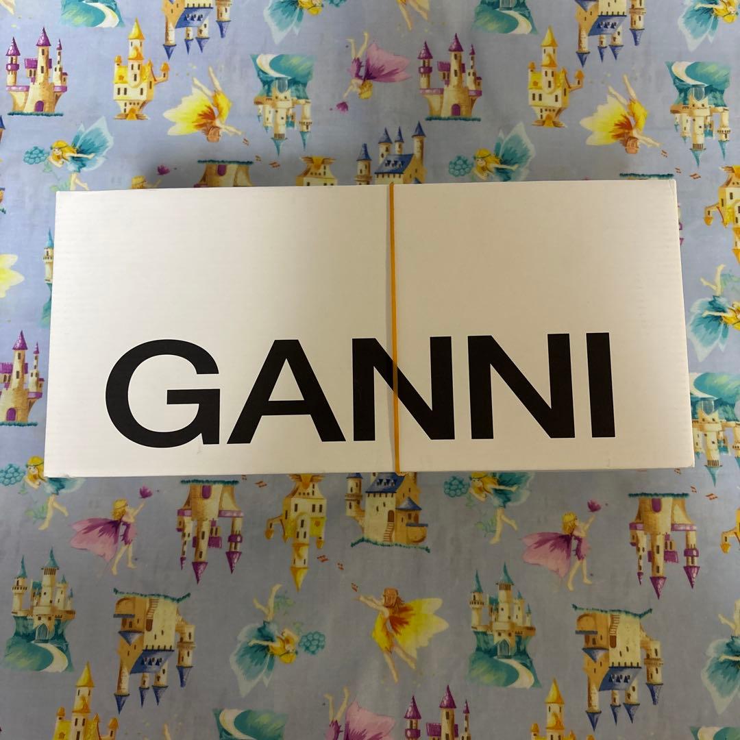 新品　GANNI Light Weight Pool Slide サンダル　黒