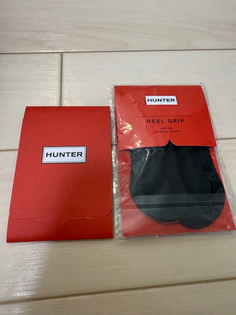 【新品】HUNTER グロス ペニーローファー ブラック UK6/25.0cm